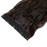 S-noilite Elegant 29(73cm) Longest Curly Dark Brown 3/4 Full Head One Piece 5 Clips Clip in Hair Extensions