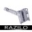 RAZILO Ultimate Butterfly Safety Razor - Heavy Duty Twist To Open Double Edge Safety Razor for Men; Shaving Kit with Mirrored Travel Case and Stainless Steel Double Edge Blade
