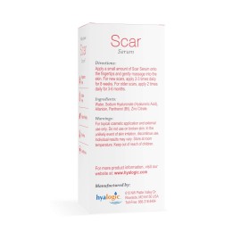 Hyalogic Scar Serum with Hyaluronic Acid, Allantoin & Panthenol - Vegan, Gluten & Cruelty-Free Scar Treatment - Smooths & Lessens Scar Hyperpigmentation for Healthy Skin (0.47 fl oz) Hyalogic Scar Serum with Hyaluronic Acid, Allantoin & Panthenol - Vegan, Gluten & Cruelty-Free Scar Treatment - Smooths & Lessens Scar Hyperpigmentation for Healthy Skin (0.47 fl oz)