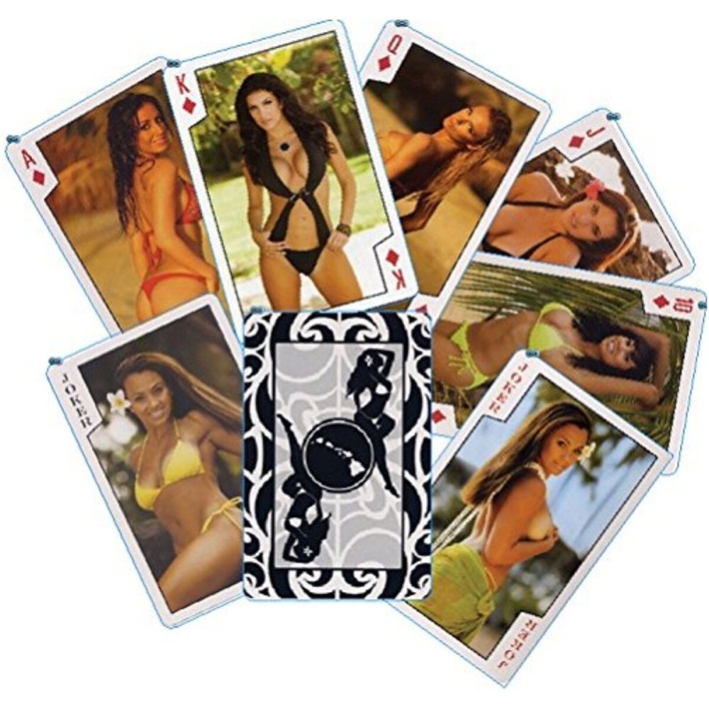 The Islander Group Playing Cards Girls Of Hawaii