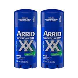Arrid Deodorant 2.6 Ounce Solid Xx Ultra Fresh (76ml) (2 Pack) Arrid Deodorant 2.6 Ounce Solid Xx Ultra Fresh (76ml) (2 Pack)