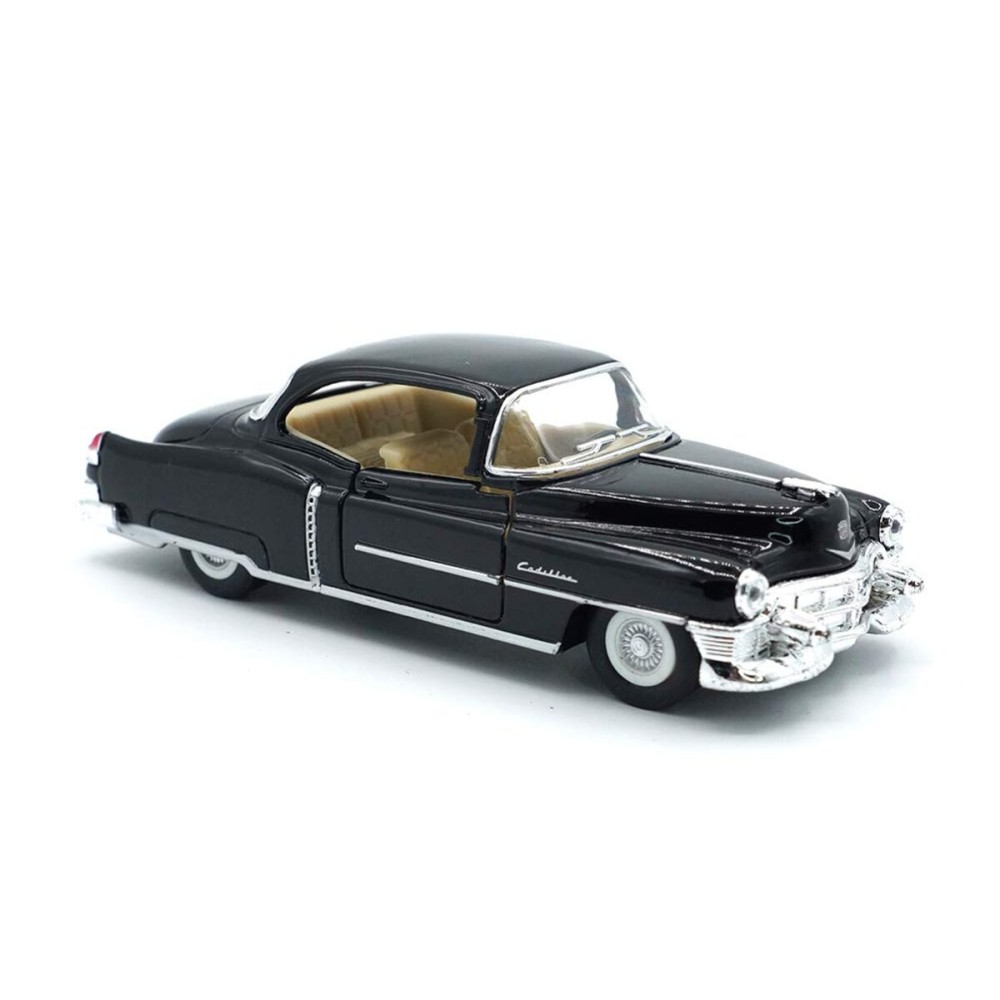 KiNSMART 1953 Cadillac Series 62 1:43 O Scale 5 Inch Die Cast Metal Model Classic Ventage Toy Car (Black)
