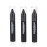 Joyous Professional Hair Chalk Pens Temporary Hair Dye, Non-toxic Hair Color, Crayon Cover White Hair Color Patch (Black-Dark Brown-Coffee), Pack of 3
