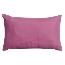 ELLA & MAX Toddler Pillowcase. Pink. Soft & Cuddly. Made of Luxury Microfiber Fabric - Easy to wash & no Ironing. Handmade in USA.