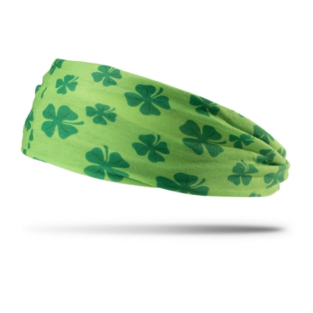 Gone For a Run RokBAND Multi-Functional Neck Gaiter and Headband | Shamrock Pattern