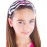 Funny Girl Designs Custom Chevron Headband with Personalized Embroidered Name or Text of Your Choice (Hot Pink Chevron)
