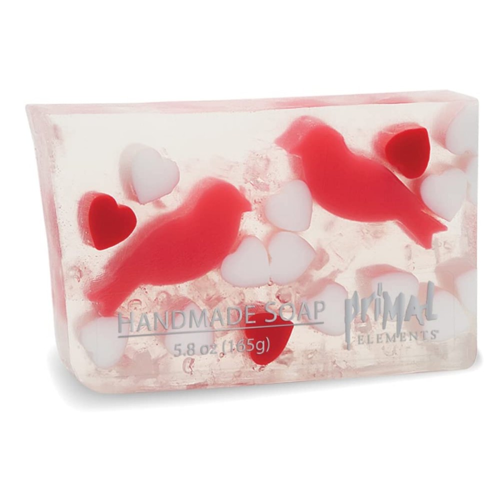 Primal Elements Wrapped Bar Soap, Love Birds, 5.8 Ounce