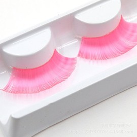 AnHua New Sexy Fun Ladies Styles Handmade Reusable Long Thick Fancy Party Feather False Eyelashes Makeup Eye Lashes (Pink) AnHua New Sexy Fun Ladies Styles Handmade Reusable Long Thick Fancy Party Feather False Eyelashes Makeup Eye Lashes (Pink)