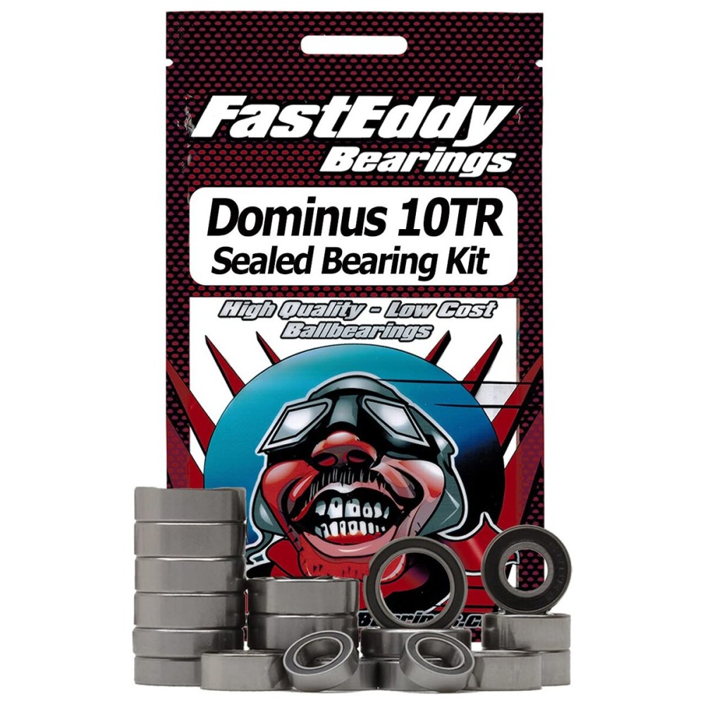 FastEddy Bearings Compatible with Helion Dominus 10TR Sealed Bearing Kit