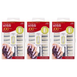 Kiss 100 Tips Curve Overlap Long Length (Pack of 3) Kiss 100 Tips Curve Overlap Long Length (Pack of 3)