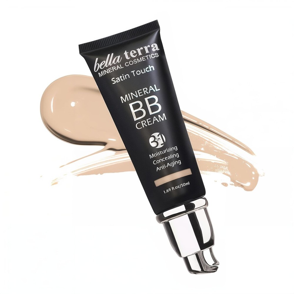 Bellaterra Cosmetics BB Cream - Tinted Moisturizer, Mineral Foundation Makeup, Fair 101 | Skin Perfector, 1.69 oz Bellaterra Cosmetics BB Cream - Tinted Moisturizer, Mineral Foundation Makeup, Fair 101 | Skin Perfector, 1.69 oz