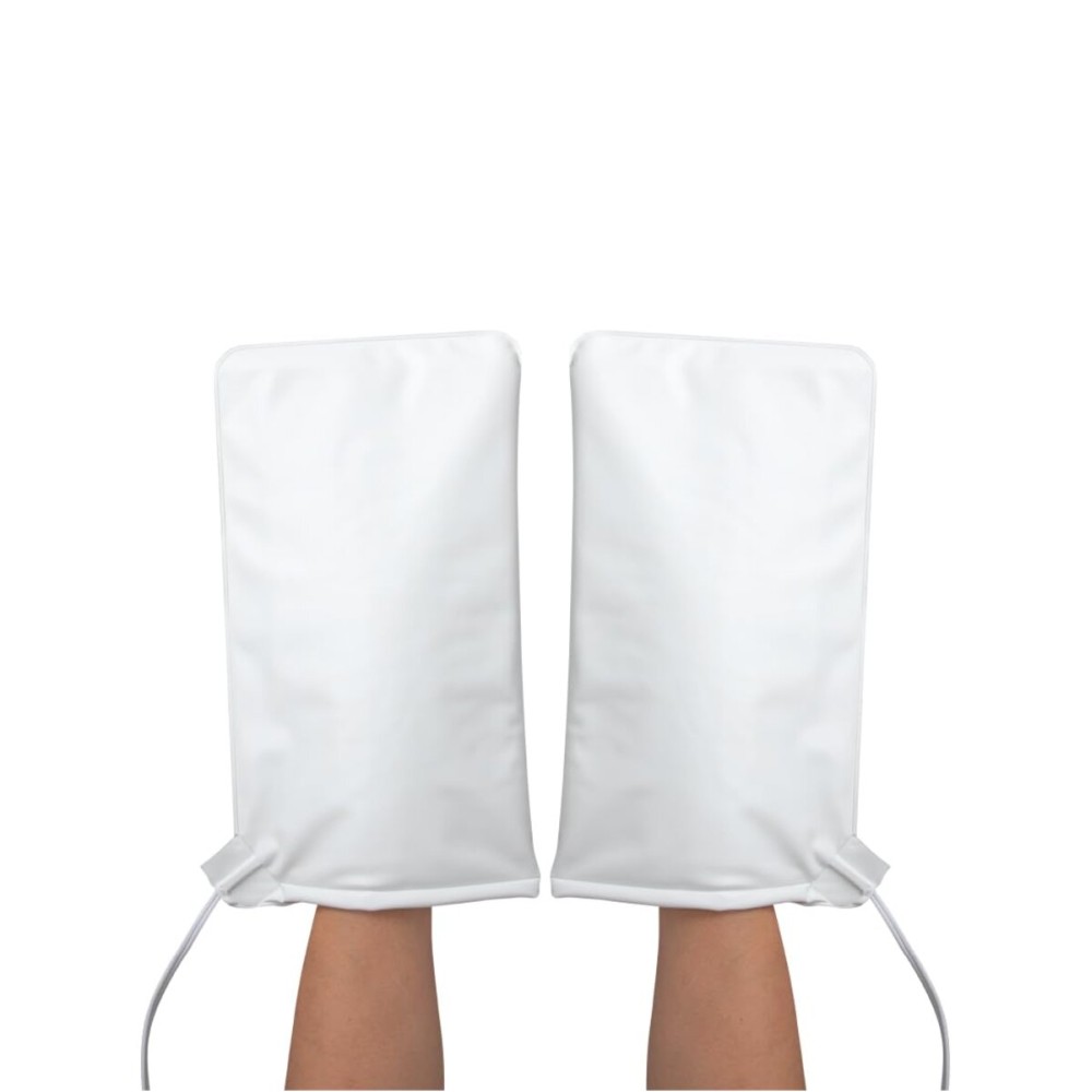 ForPro Professional Collection Premium Heated Mitts, Electric Thermal Moisturizing Hand Warmers for Spa Treatments, Dual Temperature Settings, 1-Pair