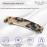 French Amie Oblong Handmade 3.5 Celluloid Automatic Hair Clip Barrette French Hair Clip for Girls Strong Hold Hair Clips for Women No Slip Durable Paris Hair Accessories, Made in France (White Tokyo)