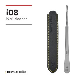 i02 - Cuticle Pusher in Leather FINOX Surgical Stainless Steel German Manicure Pedicure Tool Cuticle Remover GERmanikure Solingen i02 - Cuticle Pusher in Leather FINOX Surgical Stainless Steel German Manicure Pedicure Tool Cuticle Remover GERmanikure Solingen