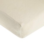 TL Care Heavenly Soft Chenille Fitted Crib Sheet 28 x 52, Warm and Cozy Neutral Chenille Sheet, Cream, for Boys and Girls, Fits Crib and Toddler Bed mattresses