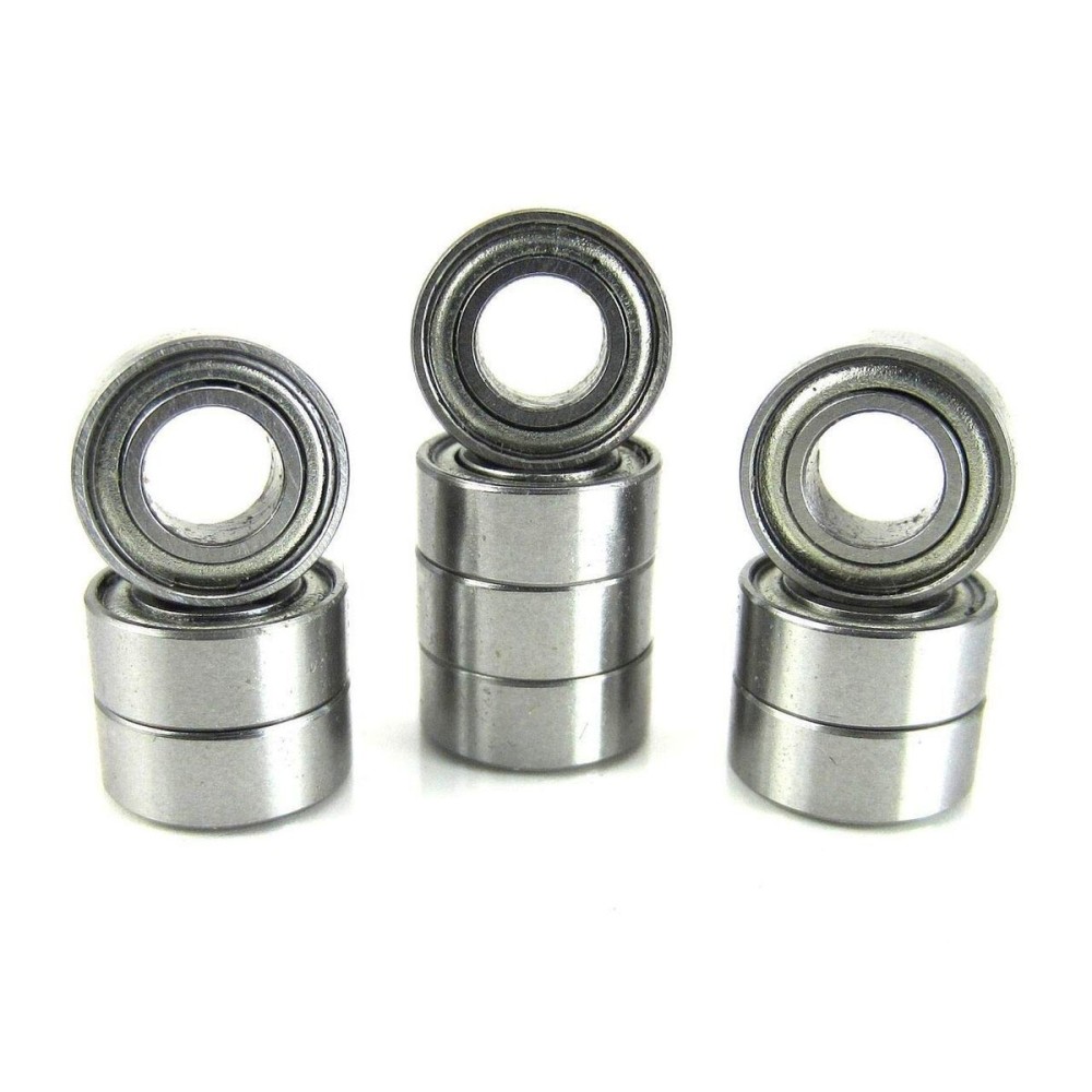 TRB RC 5x10x4mm Clutch Ball Bearings Metal Shields (10)