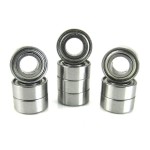 TRB RC 5x10x4mm Clutch Ball Bearings Metal Shields (10)