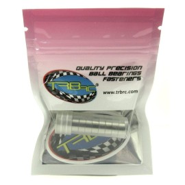 TRB RC 5x10x4mm Clutch Ball Bearings Metal Shields (10)