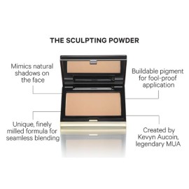 Kevyn Aucoin The Sculpting Contour Powder, Deep: Easy use, sheer, matte, natural finish. Enhances, defines, creates natural shading. Makeup artist go to. Sculpt face, cheekbones, chin, neck, nose. Kevyn Aucoin The Sculpting Contour Powder, Deep: Easy use, sheer, matte, natural finish. Enhances, defines, creates natural shading. Makeup artist go to. Sculpt face, cheekbones, chin, neck, nose.