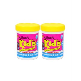 Sulfur8 Kid\'s Medicated Anti-Dandruff Hair & Scalp Conditioner, 4 oz (Pack of 2)