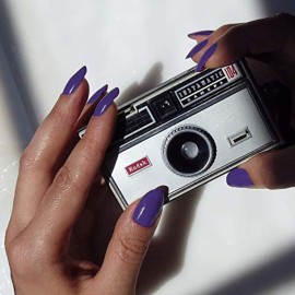 MODE Indigo Blue Violet Nail Polish Long Lasting Pigment Rich Nail Lacquer Color, Chip Resistant Strength, UV Protection, Made in NY USA, 7 Soir Le Vernis, Dream in Excess