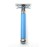 Edwin Jagger Double Edge Safety Razor With Long Handle (Blue) (Blue)
