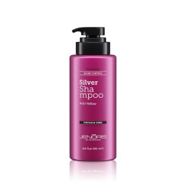 Jenoris Silver Purple Shampoo For Blonde, Silver, Gray & Lightened Hair - Neutralizes Yellow & Brassy Tones - Enriched with Natural Oils, Paraben & SLS Free, Salon Professional, 16.9 Fl Oz Jenoris Silver Purple Shampoo For Blonde, Silver, Gray & Lightened Hair - Neutralizes Yellow & Brassy Tones - Enriched with Natural Oils, Paraben & SLS Free, Salon Professional, 16.9 Fl Oz