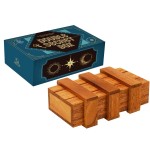 BSIRI Secret Puzzle Box- Brain Teaser Wooden Box with Hidden Compartments - Ideal Money Box, Stash Box, Jewelry Box, 3D Puzzle Lock Box, Gift Card, Money Puzzle Box for Cash Gift (Double Magic Box)