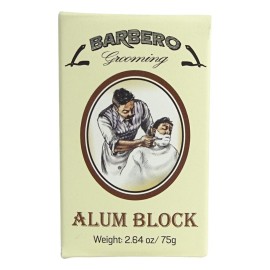 Barbero Alum Block 2.64 oz / 75 g Pack of 2 Barbero Alum Block 2.64 oz / 75 g Pack of 2