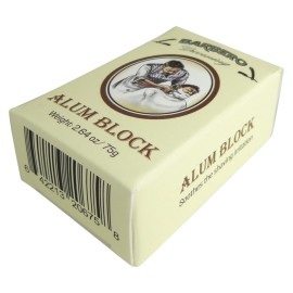 Barbero Alum Block 2.64 oz / 75 g Pack of 2 Barbero Alum Block 2.64 oz / 75 g Pack of 2