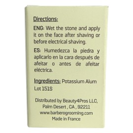 Barbero Alum Block 2.64 oz / 75 g Pack of 2 Barbero Alum Block 2.64 oz / 75 g Pack of 2