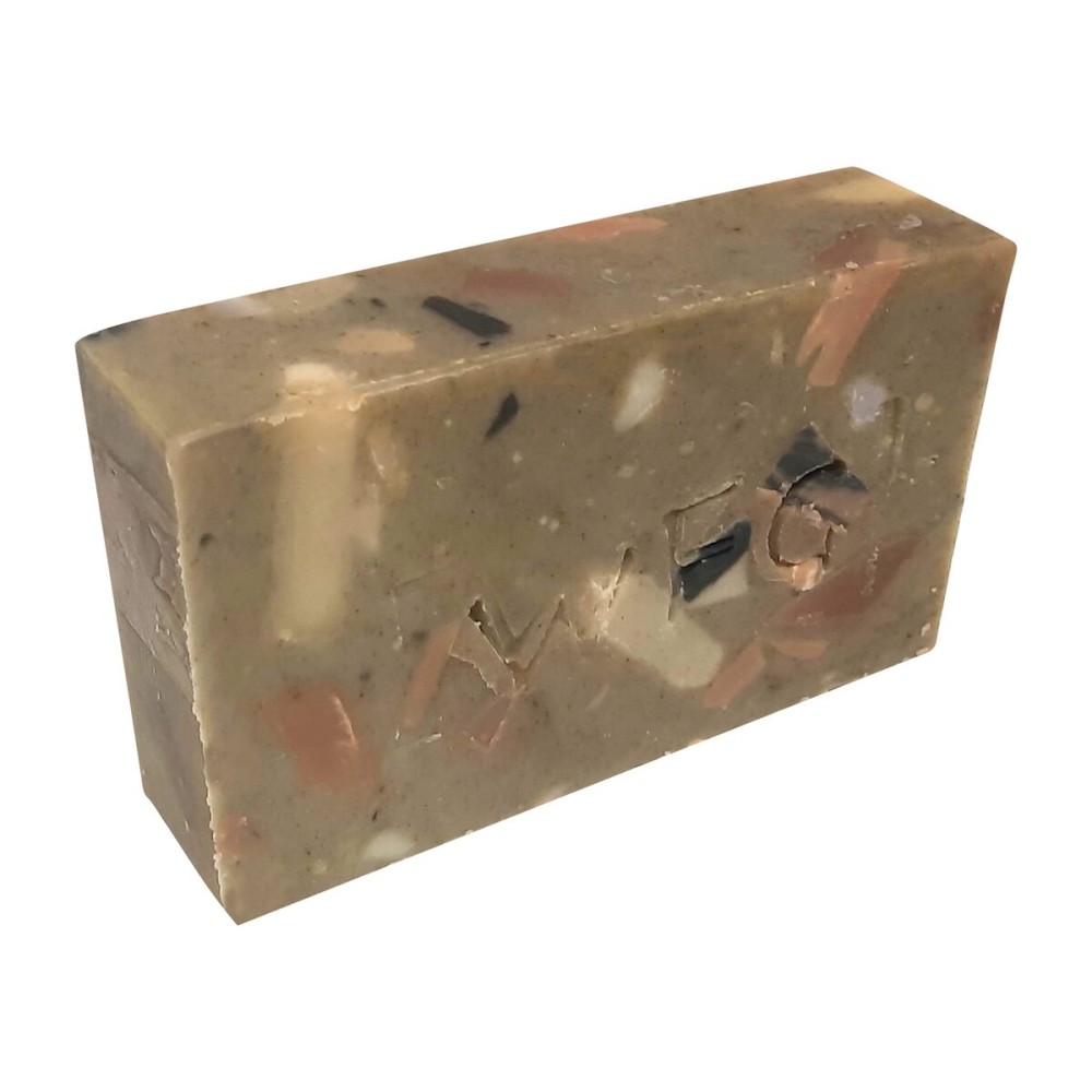 WFG WATERFALL GLEN SOAP COMPANY, LLC, Leaves n\'Twigs bath soap, patchouli & sweet orange, random pattern enriched with kokum butter