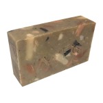 WFG WATERFALL GLEN SOAP COMPANY, LLC, Leaves n\'Twigs bath soap, patchouli & sweet orange, random pattern enriched with kokum butter