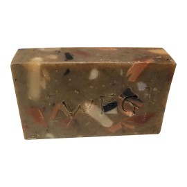 WFG WATERFALL GLEN SOAP COMPANY, LLC, Leaves n\'Twigs bath soap, patchouli & sweet orange, random pattern enriched with kokum butter