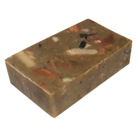 WFG WATERFALL GLEN SOAP COMPANY, LLC, Leaves n\'Twigs bath soap, patchouli & sweet orange, random pattern enriched with kokum butter