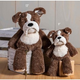 Mary Meyer Marshmallow Zoo Bradley Bulldog Soft Toy, 13 in