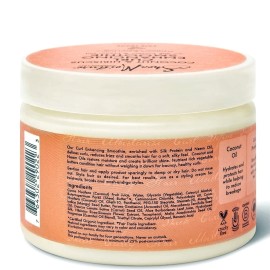 Shea Moisture Coconut & Hibiscus Curl Enhancing Smoothie, 12 Ounce (Pack of 3)