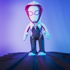 Bleacher Creatures Marvel Ghost Spider (Spider-Gwen) 10 Plush Figure - Superhero for Play or Display