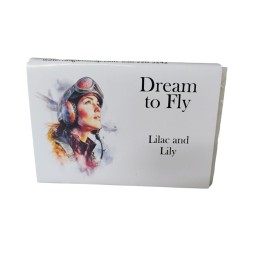 WFG WATERFALL GLEN SOAP COMPANY, LLC, Dream to Fly bath soap, lilac and lily of the valley with kokum butter