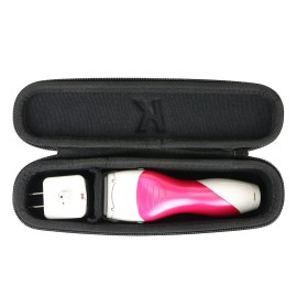 Khanka Hard Travel Case Replacement for Panasonic ES2207P Ladies Electric Shaver Womens Electric Razor/Trimmer (Black) Khanka Hard Travel Case Replacement for Panasonic ES2207P Ladies Electric Shaver Womens Electric Razor/Trimmer (Black)