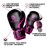 Sanabul Essential Gel Boxing Gloves for Men & Women, Kickboxing MMA, Muay Thai Gloves and Heavy Bag Training Punching & Sparring, Black/Pink 8 oz