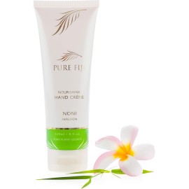 PURE FIJI Nourishing Hand Cream - Deep Moisturizing Hand Cream for Women and Man, Hand Lotion For Dry Hands - 24 Hour Moisture, Organic Ingredients, Noni, 4 oz