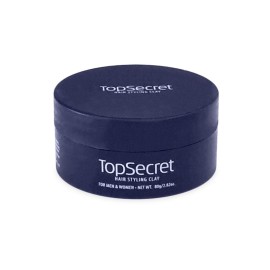 Top Secret Hair Thickening Fibers - Pre-Application Grooming Clay and Finishing Spray w/Free Travel Bag