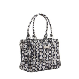 JuJuBe Be Classy Structured Multi-Functional Diaper Bag/Purse, Classic Collection - Dandy Lines