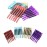 AKOAK 12 Pcs/Pack Professional Hairdressing Salon Hair Styling Stainless Steel Hairdressing Duck Bill Alligator Clips Fashion Styling ToolsBlue