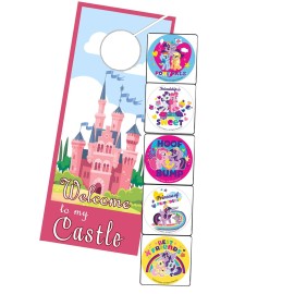 My Little Pony Coloring Book with Take-N-Play Set - 96-Page Coloring Book, My Little Pony Stickers, and Markers