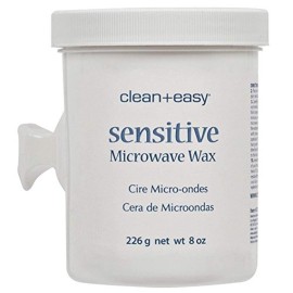 Clean + Easy Microwave Wax, Soft Wax for Face & Full Body Waxing, No-Strip Hair Removal Wax for Delicate & Sensitive Skin, Salon and At-Home Use, 8 oz Clean + Easy Microwave Wax, Soft Wax for Face & Full Body Waxing, No-Strip Hair Removal Wax for Delicate & Sensitive Skin, Salon and At-Home Use, 8 oz