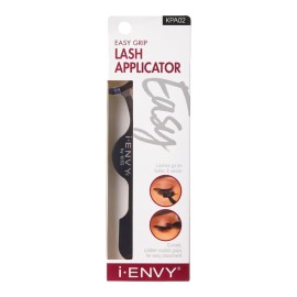 iENVY by Kiss Lash Applicator Tool, DIY Fales Eyelashes Extension Tweezers, Ease of Use & Grip, Fake Cluster Strip Lashes Remover Clip Tweezers Nipper (Black) iENVY by Kiss Lash Applicator Tool, DIY Fales Eyelashes Extension Tweezers, Ease of Use & Grip, Fake Cluster Strip Lashes Remover Clip Tweezers Nipper (Black)