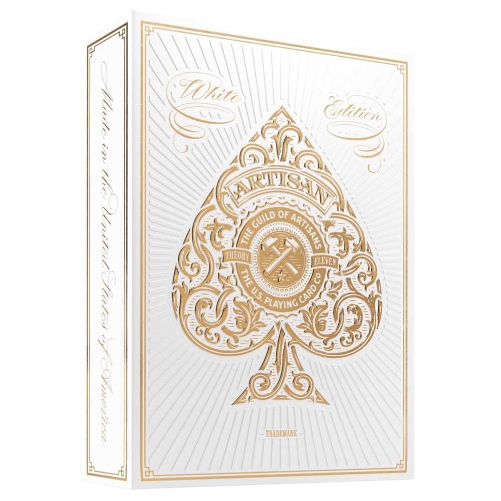 theory11 Artisan Playing Cards (White)