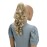 CAISHA 20 Hairpiece Ponytail Clip On Extension With Butterfly Claw Voluminous Wavy Blonde Mix HV2